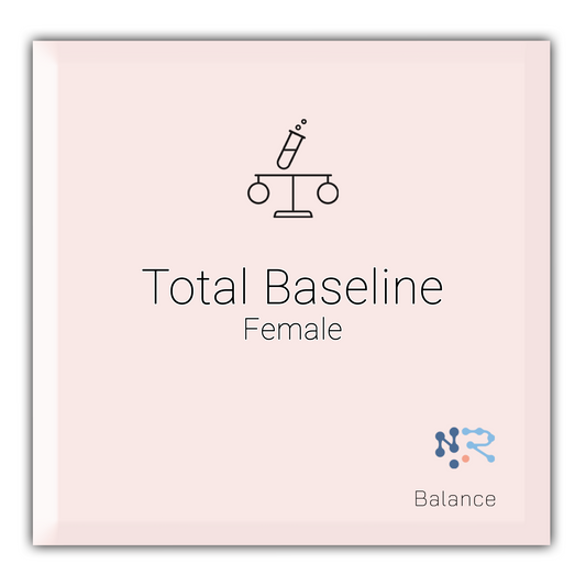 Total Baseline - Female Test